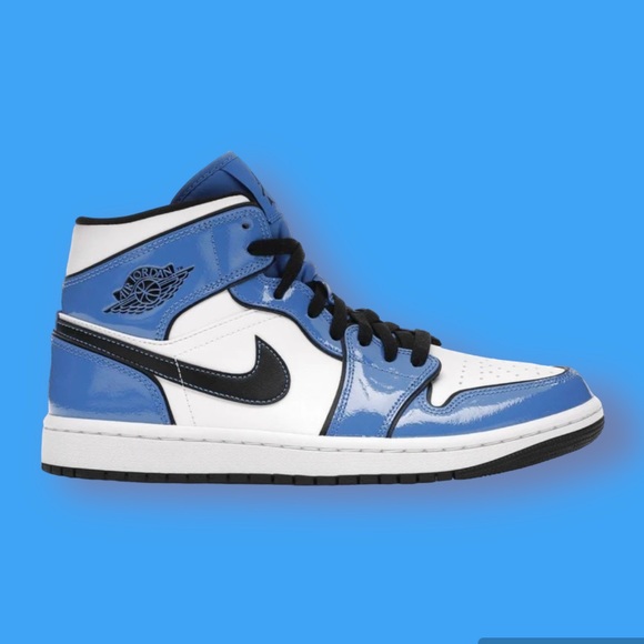 NIKE AIR JORDAN 1 MID SE Signal Blue size Men’s 8 Signal Blue DD6834-402